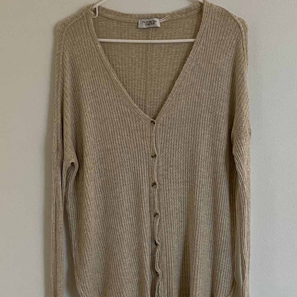 Urban Outfitters Out From Under Jojo Thermal Top